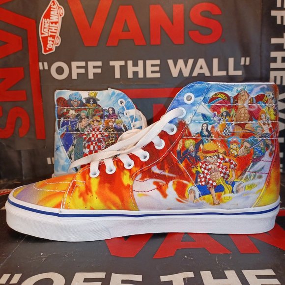 Vans One Piece SK8 HI Men's 5.5/Women's 7 Punk Hazard Limited VN0007NS448 - Picture 10 of 13